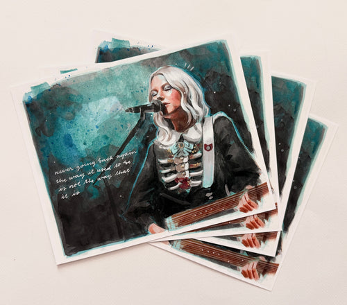 Phoebe "Never Going Back" Print