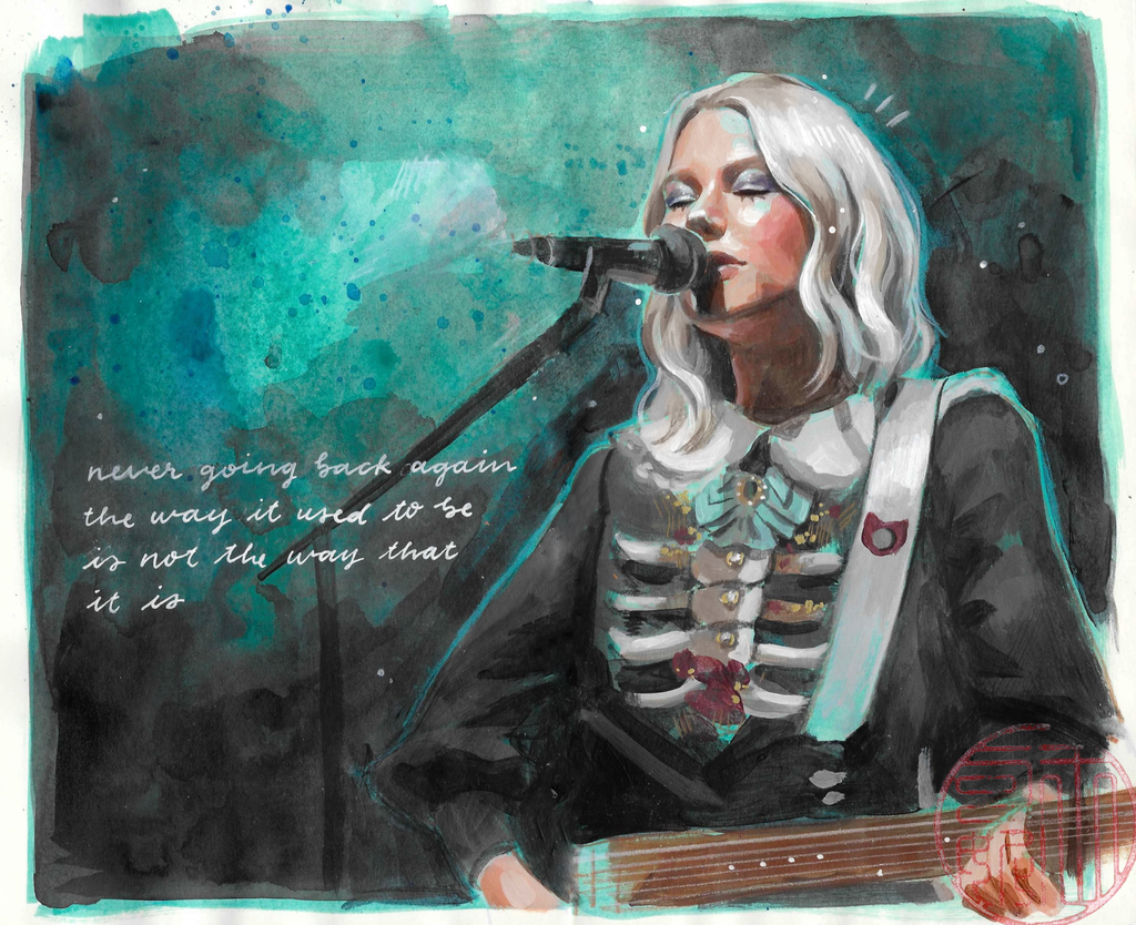 Phoebe "Never Going Back" Print
